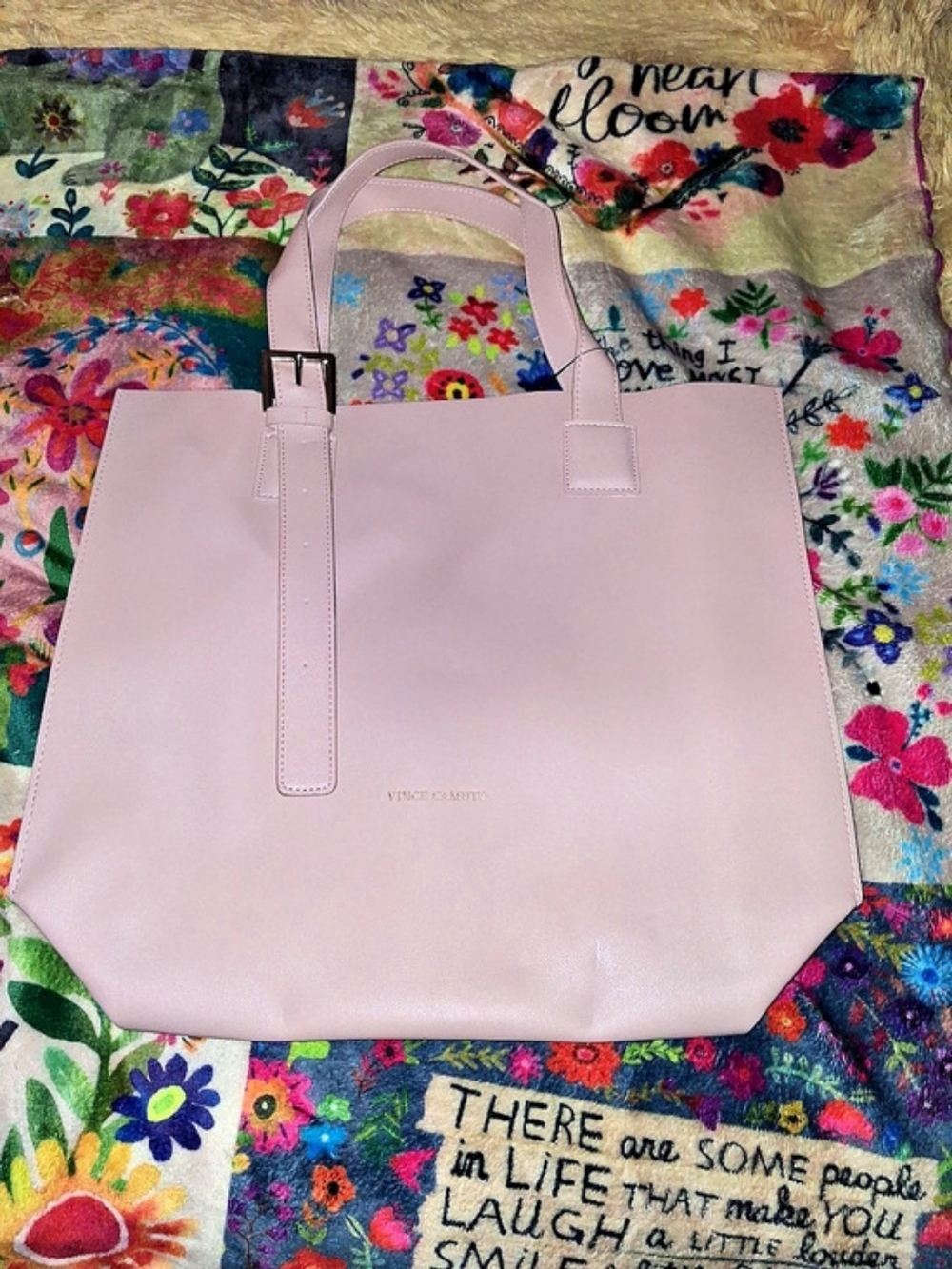 Vince Camuto Tote Bag in Pink NWT